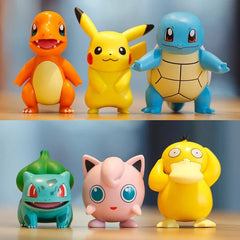 Pokemon Action Figures – 8cm [Set of 6]