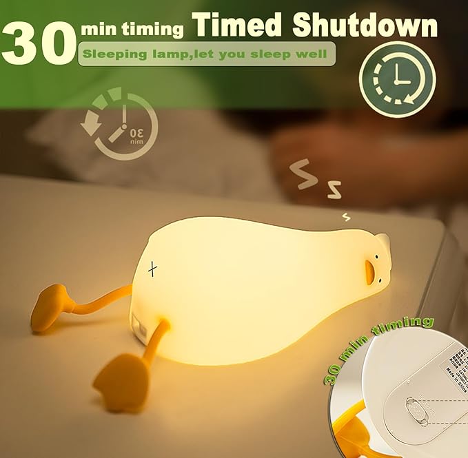 Lying Flat Duck Lamp