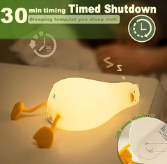 Lying Flat Duck Lamp