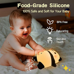 Cute Panda Night Light Lamp