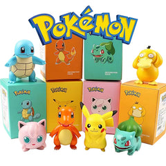 Pokemon Action Figures – 8cm [Set of 6]
