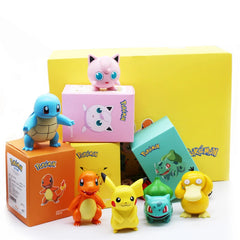 Pokemon Action Figures – 8cm [Set of 6]