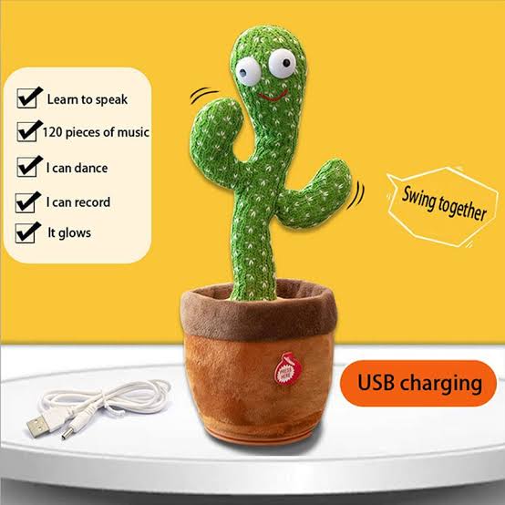 Dancing Talking Cactus Toy